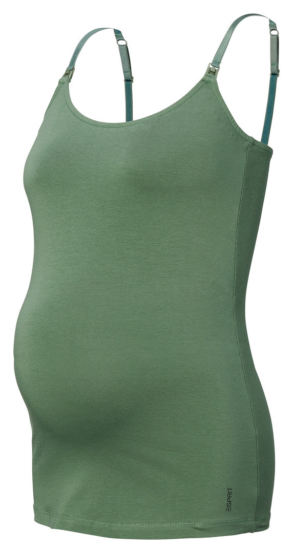 Esprit Maternity Damen Still-Top / Vinyard Green